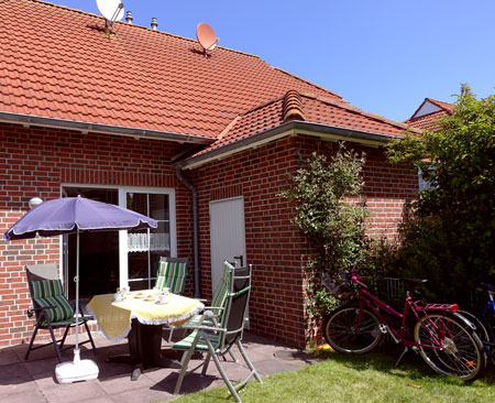 Ferienhaus an der Nordsee, ca  2 km bis zum Strand und Nordseekste