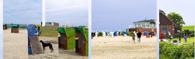 Nessmeriel Nordsee - Sandstrand und Hundestrand von Nessmersiel